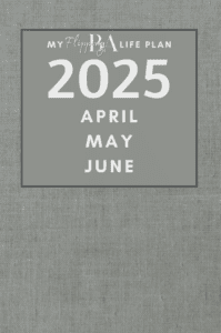 My Flipping BA Life Plan cover image: grey fabric pattern