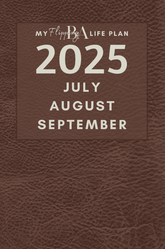Book Cover: My Flipping BA Life Plan: July, August, September