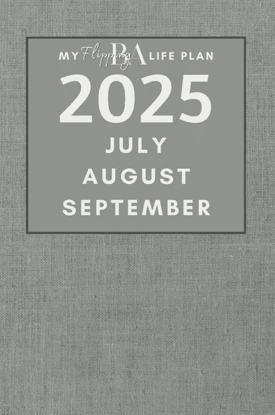 Book Cover: My Flipping BA Life Plan: July, August, September