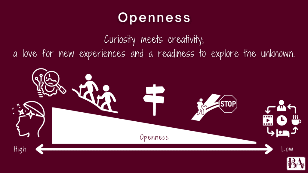 high versus low openness