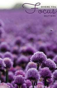 Book Cover: Where You Focus Matters: Botanical Dot Grid Notebook Cover 2