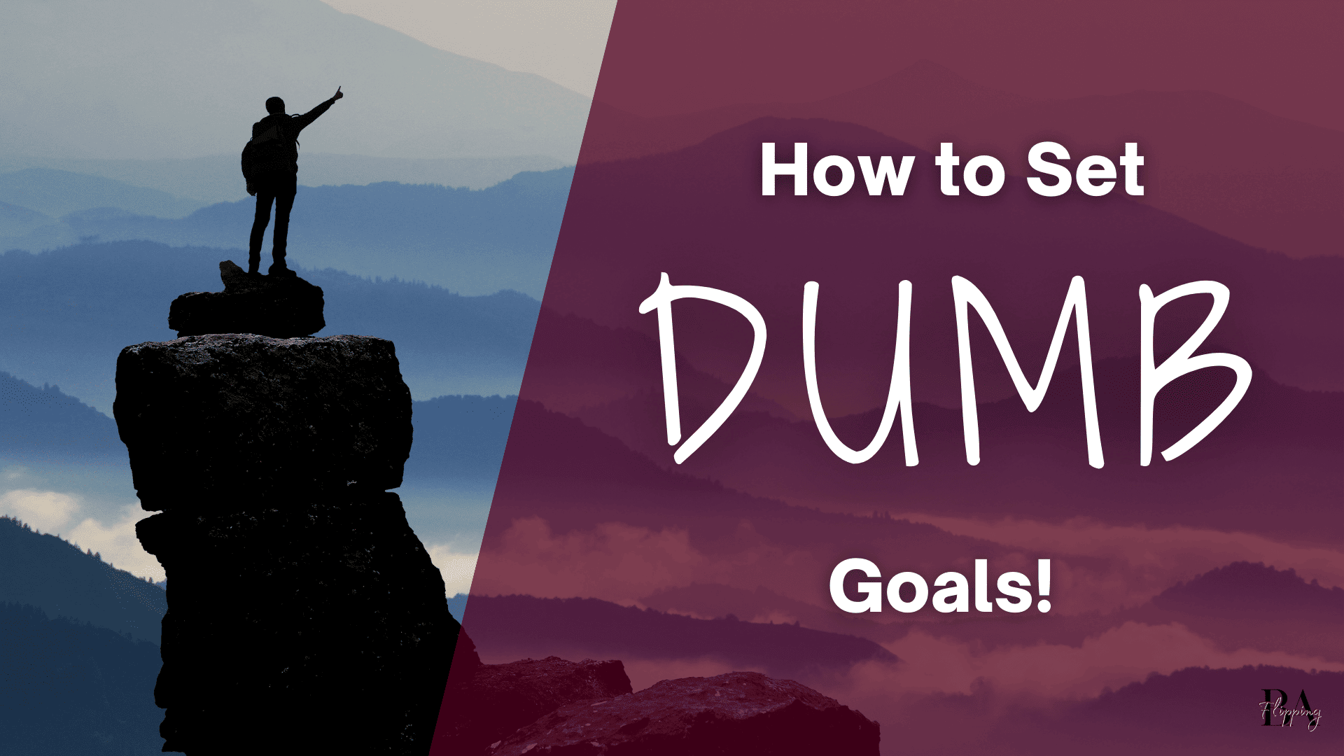 how to set dumb goals title image