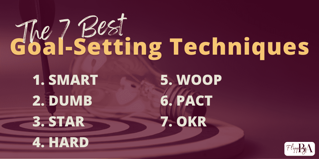 list of goal-setting techniques