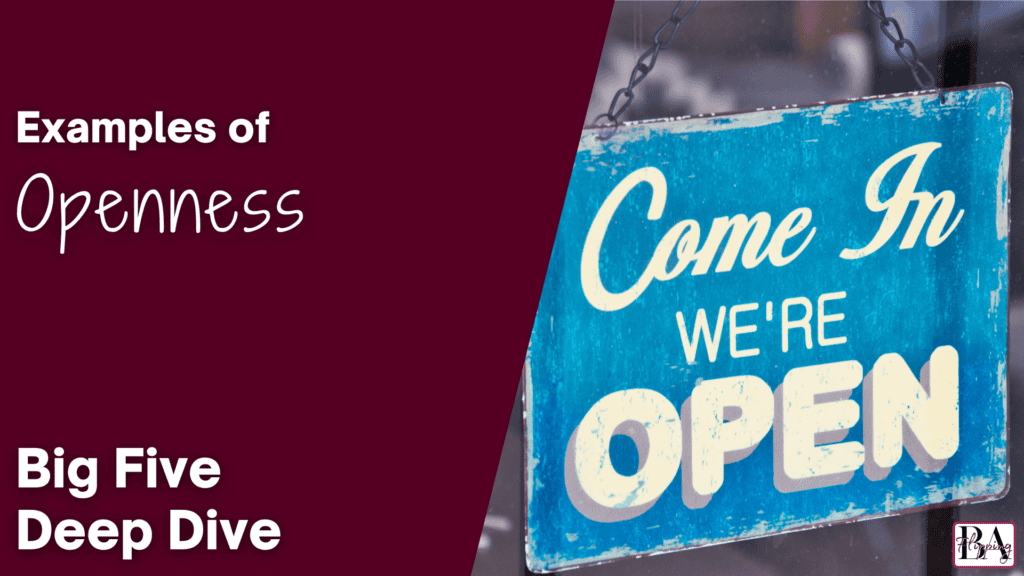 openness examples title image with blue open sign