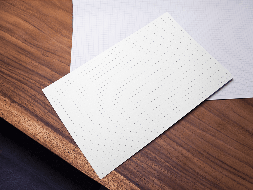 Book Cover: 5.5 x 8.5 Free Printable Dot Grid Paper
