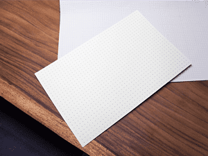 Book Cover: 5.5 x 8.5 Free Printable Dot Grid Paper